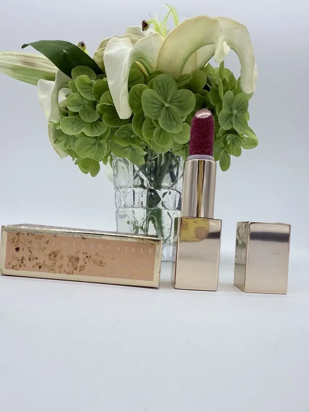 Chantecaille Lip Cristal ROSE QUARTZ Lipstick 4g / .14oz Limited Edition